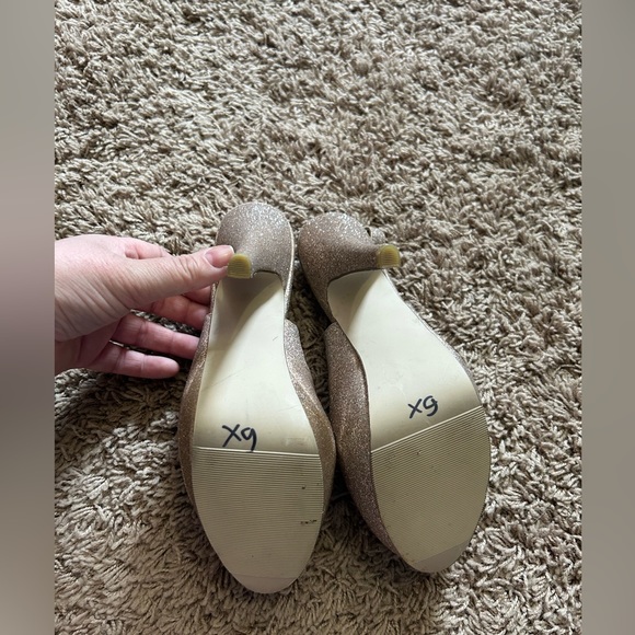 Steve Madden platform glitter heels - Picture 3 of 6